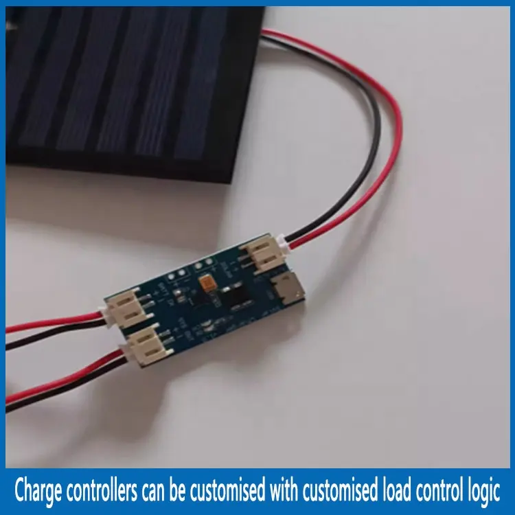 Kit de carregamento solar micro power 1W2W3W pequena potência fotovoltaica com módulo de carregamento de bateria personalizado