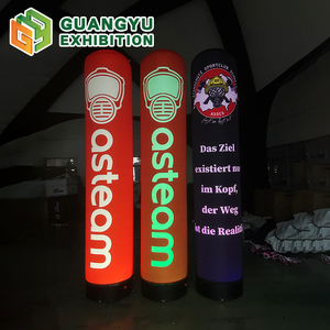Pilier Gonflable LED Lumineux pour Publicité Commerciale et <span class=keywords><strong>D</strong></span>écoration de Festival - Idéal pour Salons Professionnels - Offre Spéciale - Product Image 1