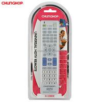 Control Remoto Universal Chunghop H-1080E Personalizable, Compatible con Televisores de Varias Marcas
