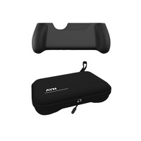 Accessoires pour console portable à double écran AYN THOR : poignée, étui de protection, sac de rangement, cordon, protection d'écran en verre trempé