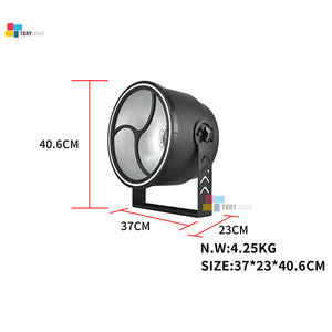 Colore pieno retrò 750W luce Livehouse Dj Disco Pub Led matrix <span class=keywords><strong>Retro</strong></span> luce DMX512 barra di controllo del fascio di fase luci posteriori della ventola lampada - Product Image 2