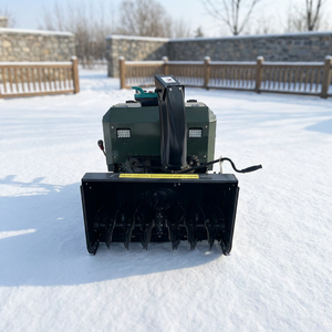 Robot souffleuse à neige télécommandée, autonome, sur chenilles, alimenté par batterie, marque HD, pour l'élimination professionnelle de la neige municipale - Product Image 4