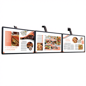 Pantalla LED Monocromática Comercial Ultrafina a Prueba de Polvo para Menús, Ideal para Tiendas de Té de Burbujas y Cafeterías - Product Image 4