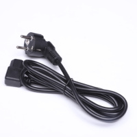 Cordon d'alimentation CA de haute qualité, norme VDE, connecteur européen 3 broches, 16A 250V, prise Schuko EU C15, appareil électroménager