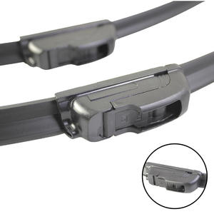 Limpiaparabrisas sin marco de 24 y 20 pulgadas para Toyota Camry 2006-2011 con hoja de caucho natural - Product Image 5