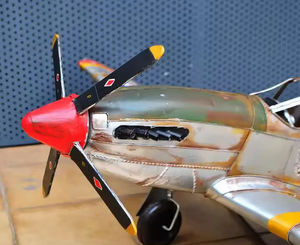 <span class=keywords><strong>Vintage</strong></span> kreative Flugzeug Modell waage für Home Bar <span class=keywords><strong>Vintage</strong></span> Wand dekoration Metall Modell Flugzeug - Product Image 4