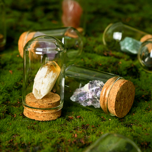 Vente en gros de pierres brutes de cristal naturel, spécimens minéraux, pierres précieuses de quartz, bouteilles à vœux en cristal pour la guérison spirituelle - Product Image 5