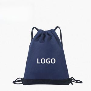 Custom Oxford Drawstring <b>Backpack</b>: Durable Gym Sack for Sports & Promotional Giveaways - Product Image 1