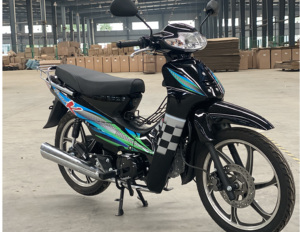 Moto Cub 110CC <span class=keywords><strong>Essence</strong></span> 4 Temps Modèle 2025, Populaire en Afrique, Vélo Ossature Infernale - Product Image 3