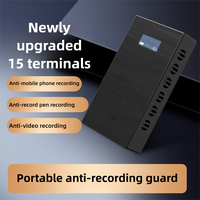 D15 - Brouilleur vocal portable - Protège les réunions en bloquant rapidement et facilement les enregistrements de téléphones mobiles et de vidéos