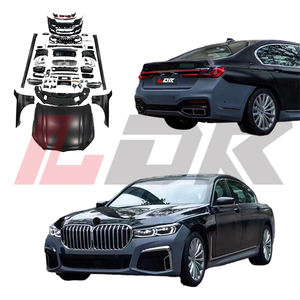 Pièces automobiles pour BMW Série 7 2016-2018 G12 Mise à niveau vers <span class=keywords><strong>2022</strong></span> G12 Sport Style 730li 740li 750li <span class=keywords><strong>760li</strong></span> Systèmes de carrosserie de voiture Ancien à Nouveau - Product Image 1