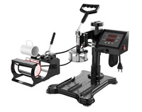 Presse à Chaud Automatique Multifonctionnelle 5-en-1 pour Sublimation et Transfert Thermique (16x24/16x20/60x80)