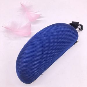 Étui à lunettes EVA 071 en lin coloré, coque rigide de protection pour lunettes avec clip pour utilisation en extérieur - Product Image 3