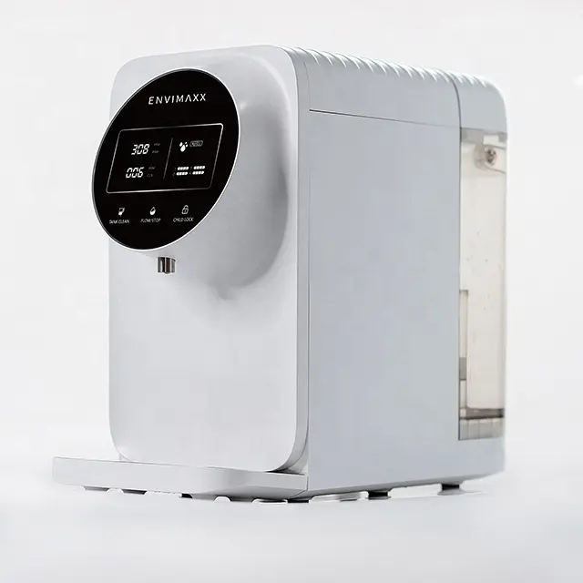 Pemurni Air Sehat 75 GPD 5 Tahap, Pemurni Filter Air Rumah Tangga Desktop RO Gratis Instalasi