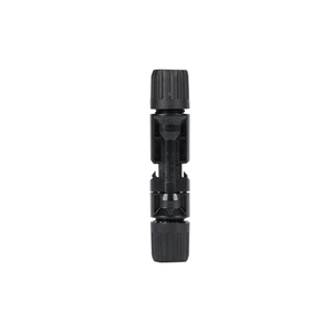 Connecteur solaire E <span class=keywords><strong>DC</strong></span> 1000V IP67 pour panneau PV, connecteur de câble mâle-femelle noir étanche - Product Image 5