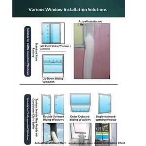 เครื่องปรับอากาศเคลื่อนที่แบบทำความเย็นอย่างเดียว 19,000 BTU ไม่ต้องติดตั้ง ใช้สารทำความเย็น R290 ควบคุมการทำงานได้ พร้อมฟังก์ชั่นลดความชื้นทรงพลัง - Product Image 4