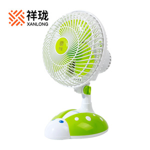 Xanlong <b>Mini</b> <b>Table</b> Fan 6.9 In Ac Motor Oscillating Desk Fan For Dorm Office Home Use - Product Image 4