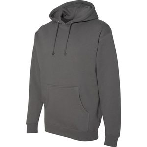 IND4000 Sudadera con capucha de gran tamaño Carbón XXS-Patrón sólido antiarrugas con bordado 3D 2025 - Product Image 1