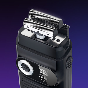 Tondeuse à cheveux rechargeable 2 en 1, rasoir à grille, tondeuse électrique, rasoir à barbe, machine à couper les cheveux pour hommes - Product Image 5
