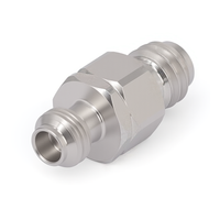 Adaptateurs RF haute fréquence Gwave, ondes millimétriques, 1,0 mm à 0,8 mm, acier inoxydable, DC-110 GHz, 50 ohms, pour laboratoires et tests