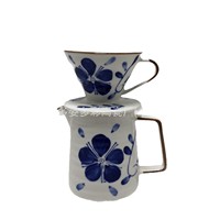 Pot à café V60 créatif INS, motif floral, en porcelaine, style moderne et simple, 401-500ml, vente chaude transfrontalière