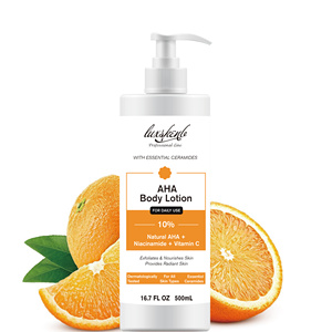 Nuovi dirigenti Custom Brand senza effetti collaterali acido frutta Aloe Vera latte vitamina <span class=keywords><strong>C</strong></span> idratante schiarente lozione per il corpo schiarente - Product Image 4