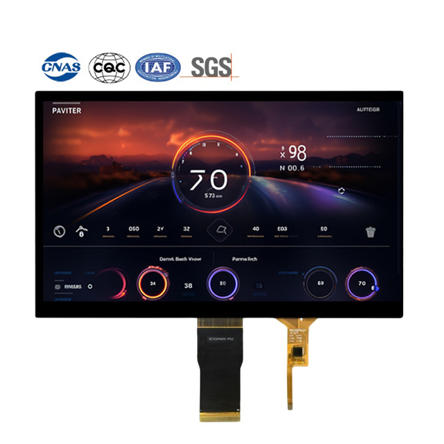 7-Inch High Resolution 1024x600 TFT LCD Display Module with 1000 Nits High Brightness Capacitance Touch Screen TN Interface RGB