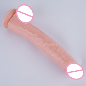 11,8-Zoll-realistischer Strap-On-Dildo für Frauen Weiches Silikon mit starkem Saugnapf und weichem Kopfgurt TPE-Material Sexspielzeug für Erwachsene - Product Image 5