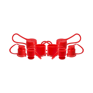 Per Bobcat <span class=keywords><strong>Skid</strong></span> <span class=keywords><strong>Steer</strong></span> accoppiatori Flat Face 1/2 \ "corpo idraulico collegamento rapido con tappi antipolvere tappi raccordi coperture in gomma - Product Image 1