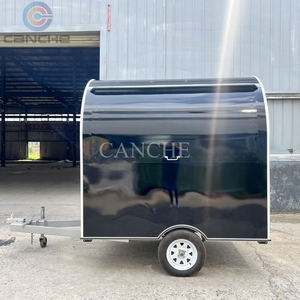 Carrito de comida móvil, camión de comida rápida, remolque de comida rápida más popular en venta - Product Image 2