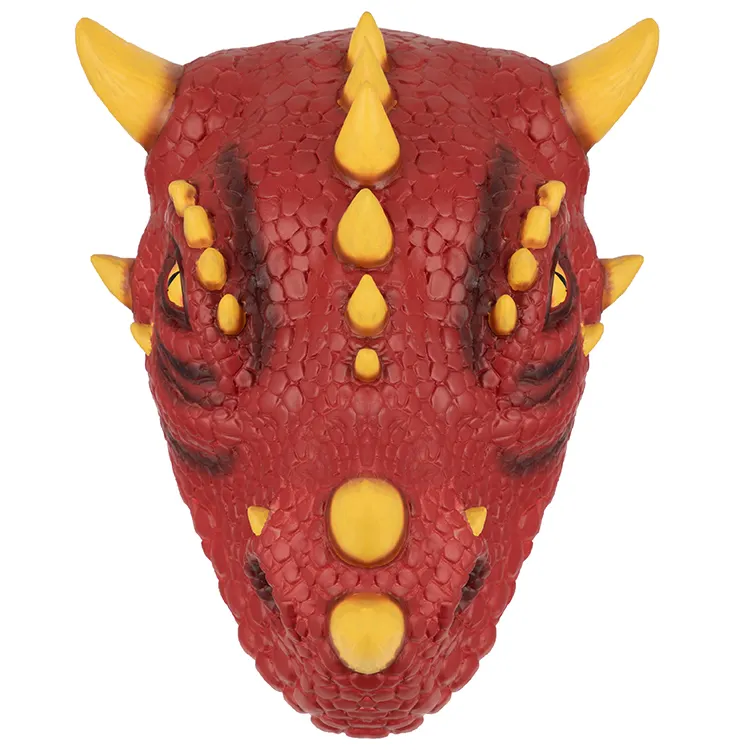 Aangepaste 2024 Ontwerp Dier Masker Latex Dinosaurus Hoofd Masker Decoraties Halloween Kostuum Nieuwigheid Halloween Masker