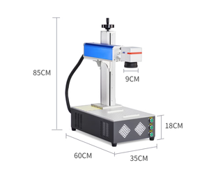 30W Fiber Laser Metal Engraving Jewelry Stainless Steel Plate Laser Marking Machine 50W Recus Laser Printer - Product Image 6