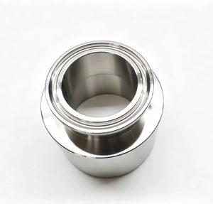 Adaptador Sanitario de Acero Inoxidable 304 con <span class=keywords><strong>Abrazadera</strong></span> Tri-Clamp a Rosca Hembra G, Reductor Higiénico Pulido Espejo - Product Image 4