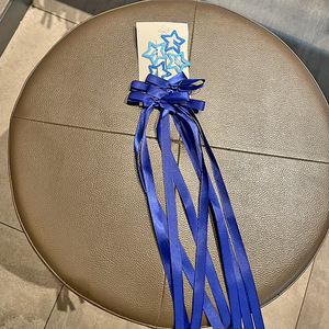 Juego de horquillas tejidas con lazo de estilo dulce en estrella rosa púrpura azul para Concierto música Festival soporte de horquilla - Product Image 5