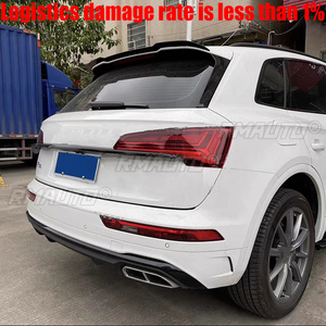 สปอยเลอร์ทรง V สำหรับ Audi Q5 Q5L ปี 2019 2020 2021 2022 2023 วัสดุ ABS คุณภาพสูง อุปกรณ์ตกแต่งฝากระโปรงท้ายรถยนต์ ชุดแต่ง - Product Image 2