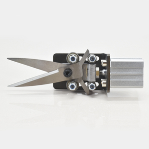 JS200 Doppia azione di taglio nastro auricolare cilindro pneumatico compressore d'aria pinza per fare la macchina taglio aria forbice - Product Image 6
