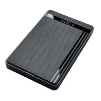 VONN Casing Hard Drive Eksternal Plastik Murah Populer 2.5 Inch, Mendukung HDD SSD 9.5mm UASP SATA ke USB 2.0