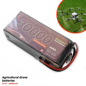 고에너지 밀도 충전식 솔리드 스테이트 리튬 22.2v 30000mAh 20c 6s 3.7v 4s Lipo 배터리 팩 고정 날개 VTOL UAV - Product Image 1