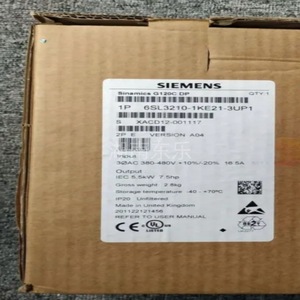 ไดรฟ์ปรับความถี่ Siemens G120C DP 6SL3210-1KE21-3UP1 5.5kW 380V IP20 - Product Image 1