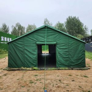 Carpa de Lona Chenya Personalizada, de Doble Capa, para las Cuatro Estaciones, con un Dormitorio, Resistente, para Trabajadores, con Capacidad para 50 Personas - Product Image 3