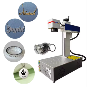 Nueva Máquina de Grabado Láser de Fibra para Metal, Cuero, Joyería, Piedra, Goma y Plástico con Soporte DXF, Marcado Profundo - Product Image 1