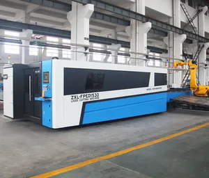 Fast speed 12kw cnc desktop laser cutting machine for metal