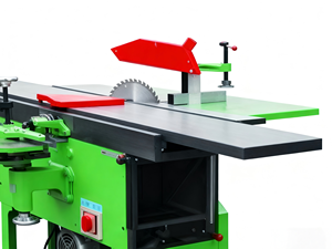 Raboteuse de table polyvalente pour le travail du bois de 400 mm, avec fonctions de coupe et de perçage, machine à bois polyvalente - Product Image 2