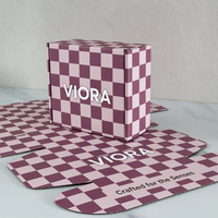 Boîtes d'expédition en papier personnalisées, boîtes en carton ondulé pour vêtements et chaussettes, emballage avec logo imprimé pour le transport