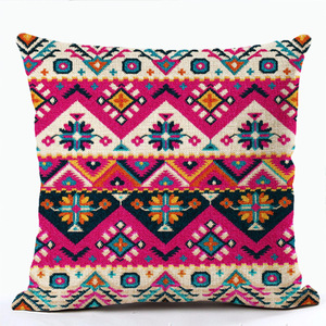 Funda de Almohada Decorativa Amity Boho de 45cmx45cm, Funda de Almohada Marroquí Étnica para Sofá, Decoración del Hogar - Product Image 4
