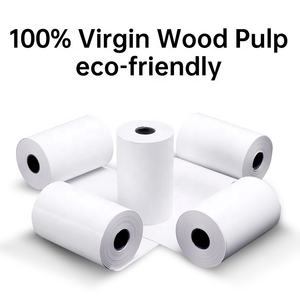 Rolo de papel térmico para máquina de impressora de papel, rolo enorme grande personalizado de fábrica 55gsm 48 gsm - Product Image 6