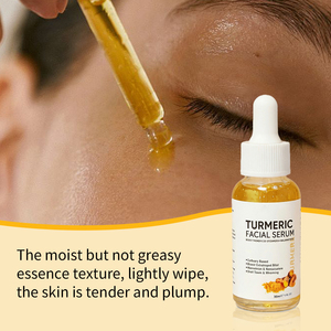 Siero Viso Illuminante Naturale alla Curcuma, Uniformante del Tono della <span class=keywords><strong>Pelle</strong></span>, Riparatore Anti-Età, OEM ODM, Siero per la Cura del Viso - Product Image 3