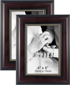 Cornici Portafoto HuaJia Bestseller 4*6" 5*7" 6*8" 8*10" Personalizzabili con Vetro Vero per Parete o Tavolo OEM ODM Vendita all'Ingrosso - Product Image 1