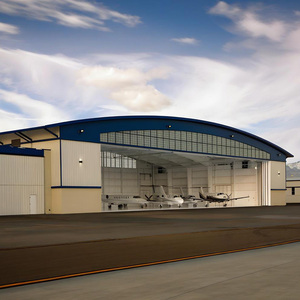 Fabriek Stalen Structuur Gebouwen Geprefabriceerde Vliegtuig Hangar Prijs Metalen Constructie Mezzanine Stalen Gebouw