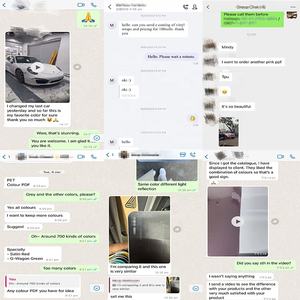 厂家制造批发热销浅色黑色灰色透明烟熏黑色30厘米 * 15m汽车灯膜灯膜大灯膜 - Product Image 6